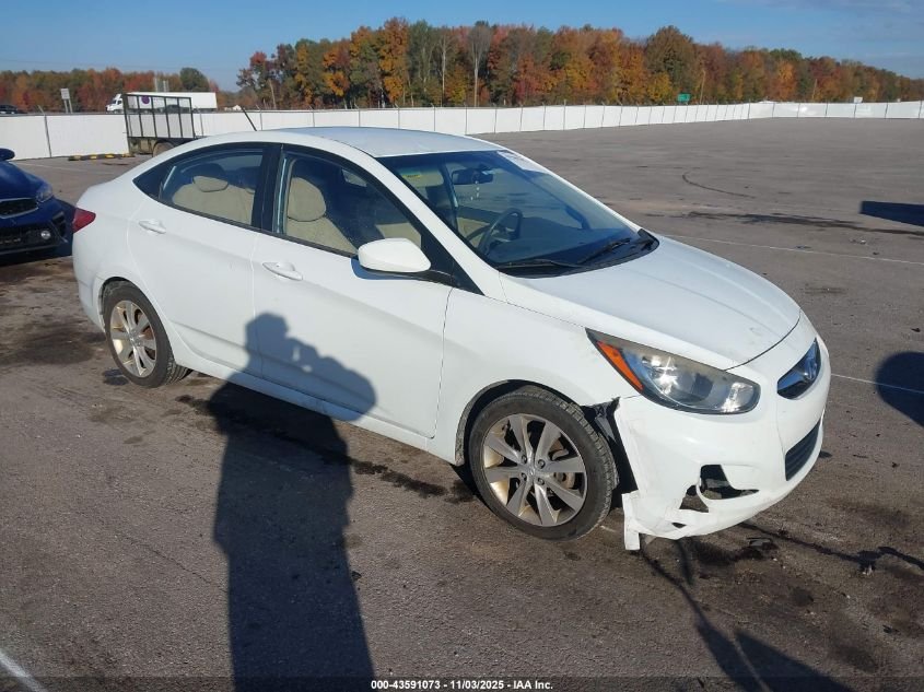 2012 HYUNDAI ACCENT GLS